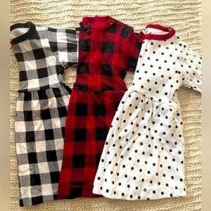 NWT, Three Dress Bundle, 0-3m